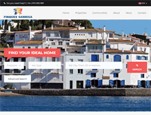 Tablet Screenshot of finquesgarriga.com